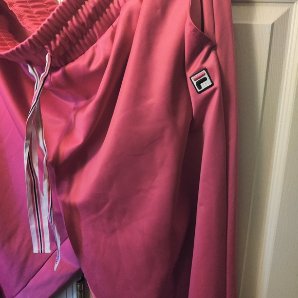 Fila Pink Track Pants - Picture 3 of 5
